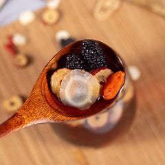 Mknytea-Ginseng Five Treasures Tea | Boost Energy & Immunity &Prevent hair loss, regulate kidneys, improve sleep