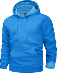 MAGCOMSEN Men's Active Hoodies Fleece Lined Sweatshirts Casual Athletic Workout Pullover With Kangaroo Pocket